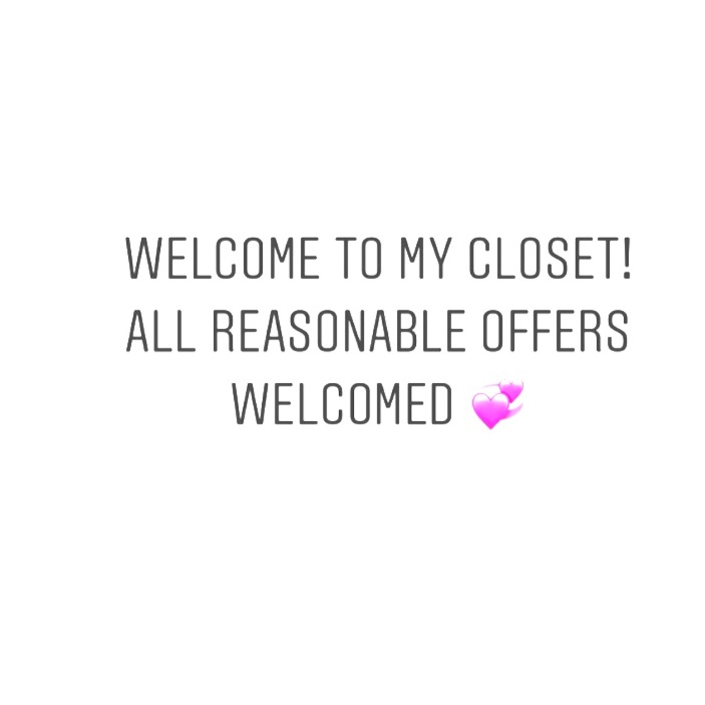 ALL REASONABLE OFFERS WELCOMED💜